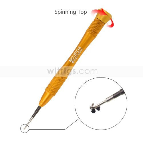Torx Screwdriver T2 0.7*23mm Orange