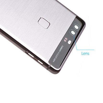 OEM Back Cover with Fingerprint Scanner for Huawei P9 Plus Black