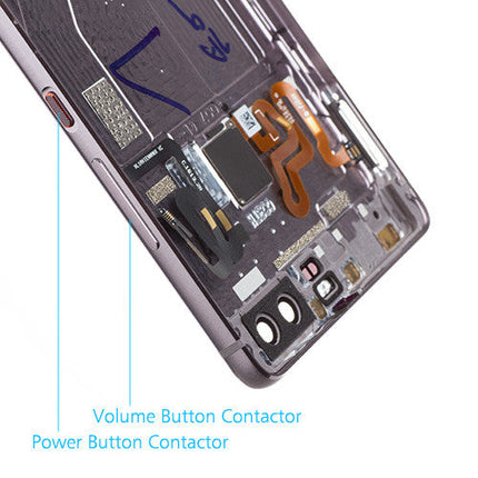 OEM Back Cover with Fingerprint Scanner for Huawei P9 Plus Black