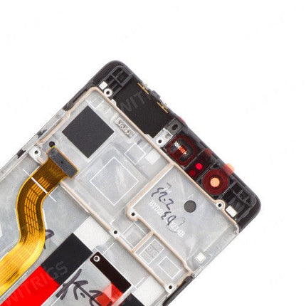 OEM Screen Replacement with Frame for Huawei P9 (Vietnam) Black
