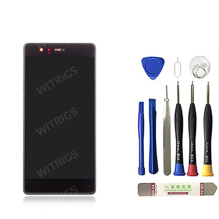 OEM LCD Screen With Frame Replacement for Huawei P9 Black