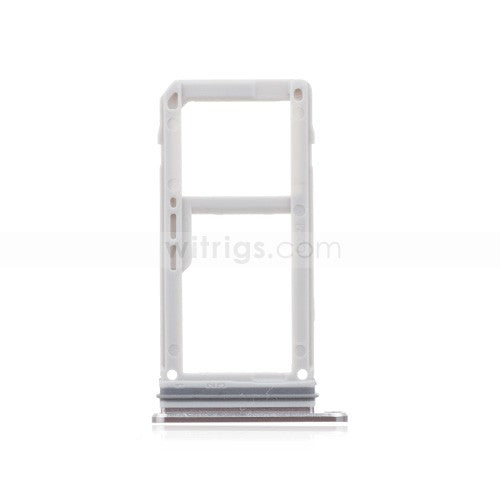 OEM SIM Card & SD Card Tray for Samsung Galaxy Note7 Silver Titanium