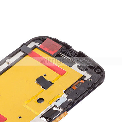 Custom LCD Screen Assembly Replacement for Motorola Moto G2 Black