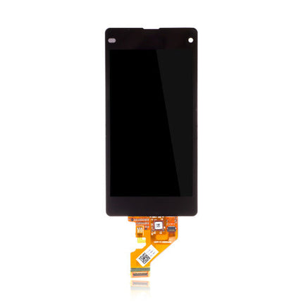 Custom LCD Screen with Digitizer Replacement for Sony Xperia Z1 Compact Black