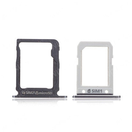 OEM SIM + SD Card Tray for Samsung Galaxy A8 Midnight Black