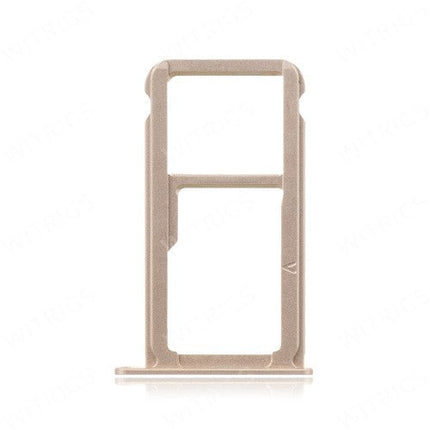 OEM SIM + SD Card Tray for Huawei P9 Plus Haze Gold