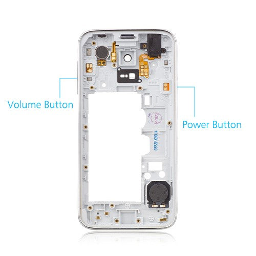 OEM Middle Frame for Samsung Galaxy S5 mini Shimmery White