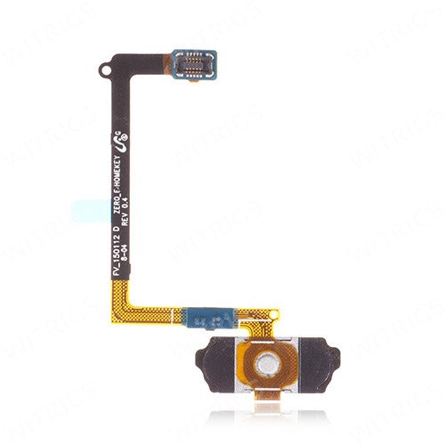 OEM Home Button Assembly for Samsung Galaxy S6 Blue Topaz