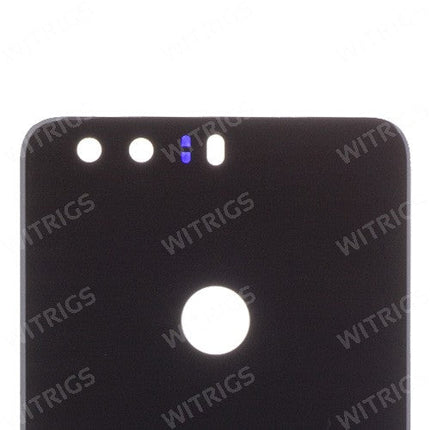 Custom Battery Cover for Huawei Honor 8 Midnight Black.
