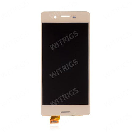 Custom LCD Screen with Digitizer Replacement for Sony Xperia X Rose Gold