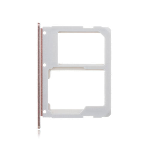 OEM Dual SIM + SD Card Tray for Samsung Galaxy A3 (2016) Pink