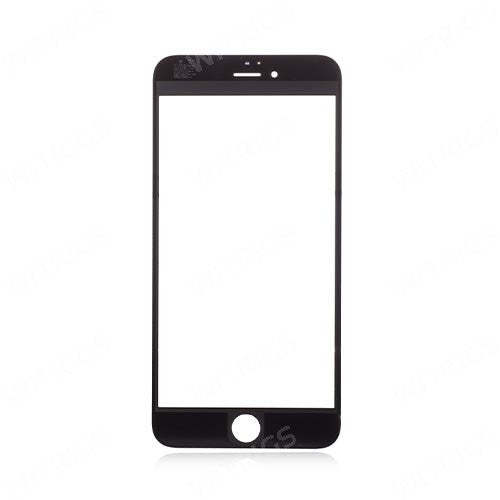 OEM Front Glass for iPhone 6 Plus Space Gray.