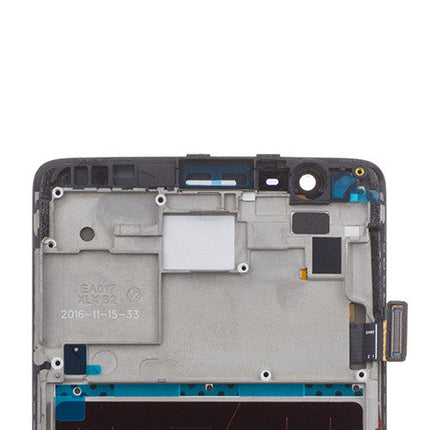 OEM Screen Replacement with Frame for OnePlus 3/3T Black