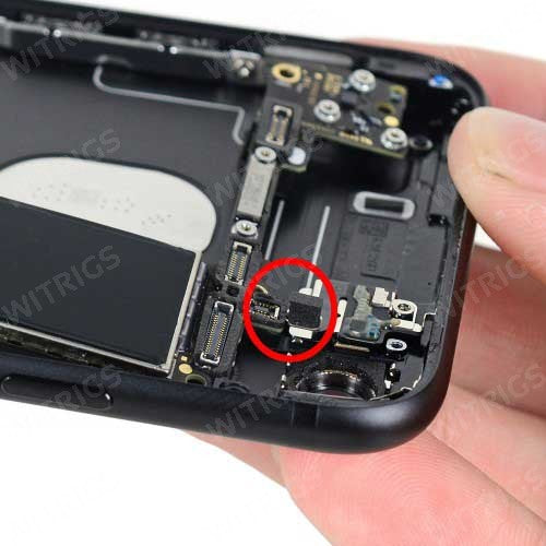 OEM Upper center Cellular Antenna Interconnection Flex Foam Pad 1 dot for iPhone 7