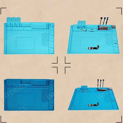 Multi-function Silica gel Mat Heat Insulated Pad Maintenance Platform