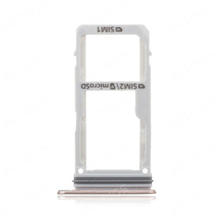 OEM Dual SIM + SD Card Tray for Samsung Galaxy A3 (2017) Peach Cloud