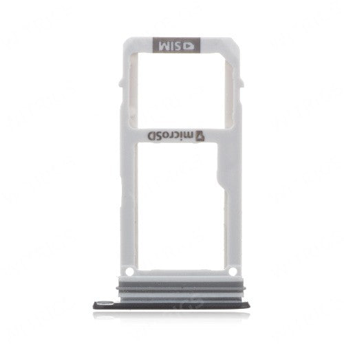 OEM SIM + SD Card Tray for Samsung Galaxy A3 (2017) Black Sky