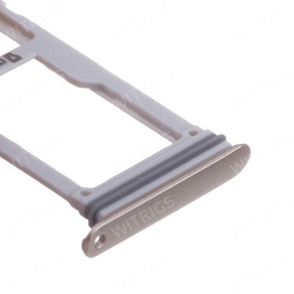 OEM SIM + SD Card Tray for Samsung Galaxy A3 (2017) Gold Sand