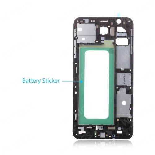 OEM LCD Supporting Frame for Samsung Galaxy J7 Prime Black