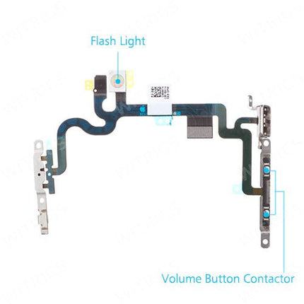 OEM Power Button Flex with Metal Bracket for iPhone 7