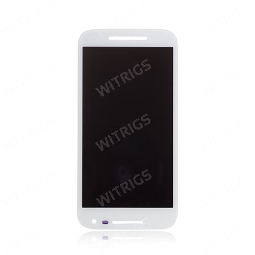 Custom LCD Screen with Digitizer Replacement for Motorola Moto G3 White