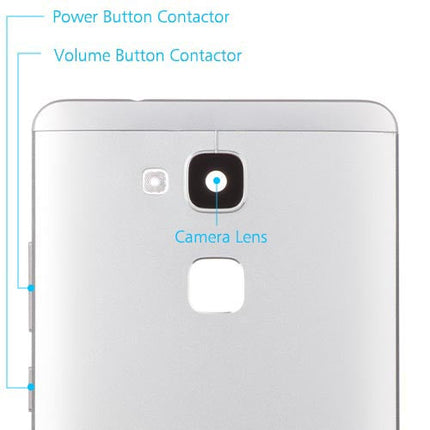 OEM Back Cover for Huawei Ascend Mate 7 Moonlight Silver