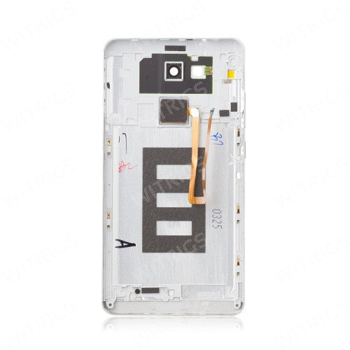 OEM Back Cover with Fingerprint Sensor Flex for Huawei Ascend Mate 7 Moonlight Silver