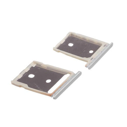 OEM SIM + SD Card Tray for HTC 10 Glacier Silver