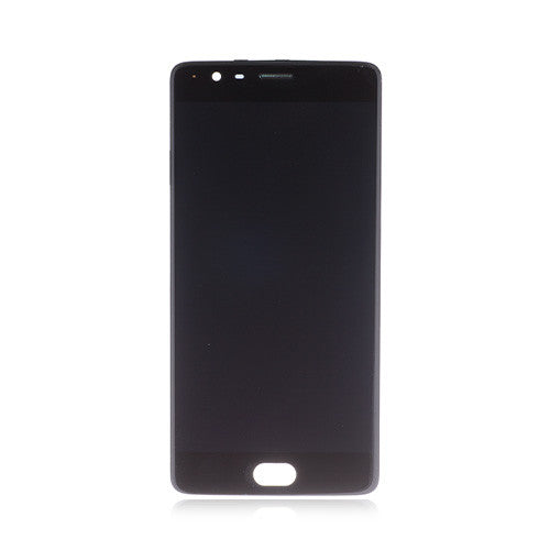 Custom Screen Replacement with Frame for OnePlus 3/3T Black