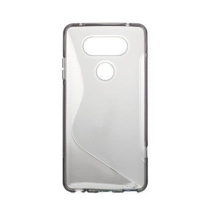 S-Shape TPU Case for LG V20 Gray