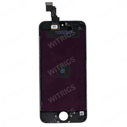 Custom LCD Screen with Digitizer Replacement for iPhone 5C Black.