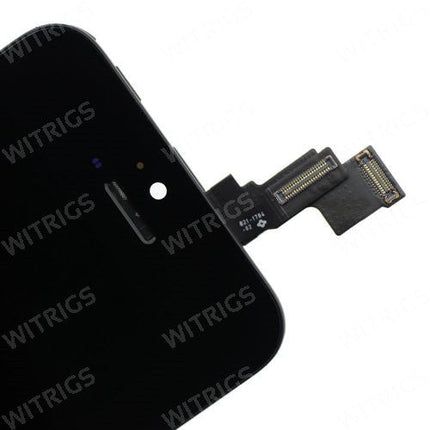 Custom LCD Screen with Digitizer Replacement for iPhone 5C Black.