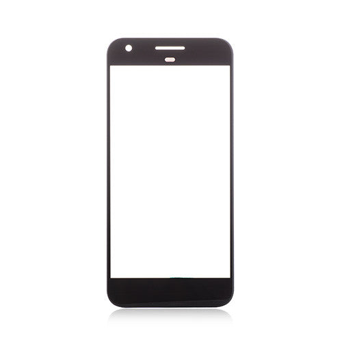 Custom Front Glass for Google Pixel Black.