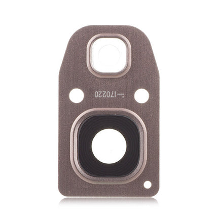 OEM Camera Lens with Flashlight Cover for Samsung Galaxy A7 (2017) Gold Sand