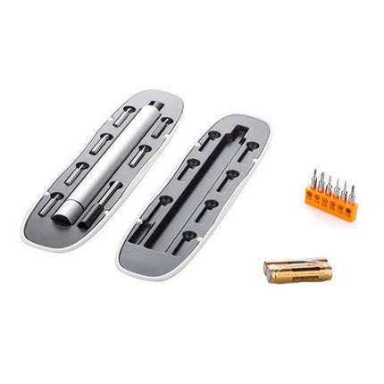 Multifunctional Electronic Screwdriver Silver