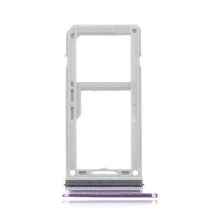 OEM Dual SIM + SD Card Tray for Samsung Galaxy S8/S8 Plus Orchid Gray