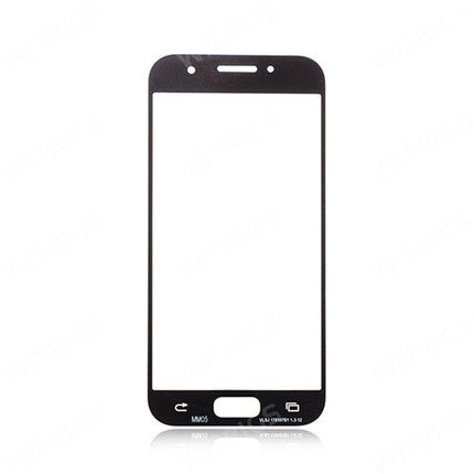 OEM Front Glass for Samsung Galaxy A3 (2017) Black Sky