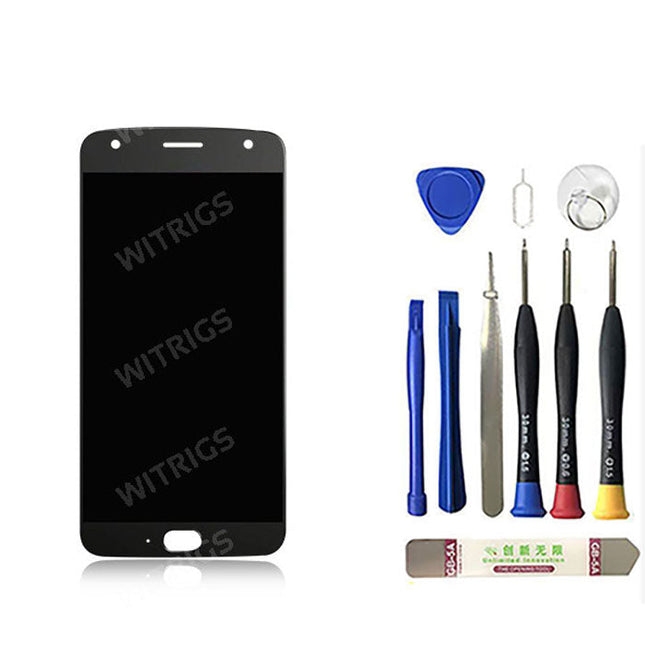 OEM LCD Screen with Digitizer Replacement for Motorola Moto X4 Super Black