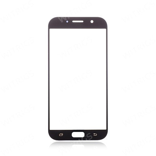OEM Front Glass for Samsung Galaxy A7 (2017) Black Sky