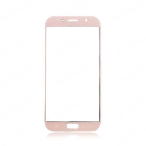 OEM Front Glass for Samsung Galaxy A7 (2017) Peach Cloud