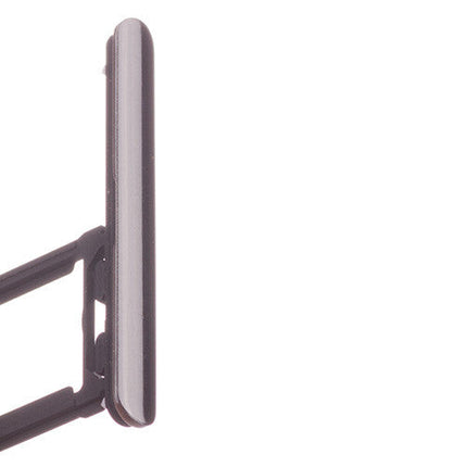 OEM SIM Card Tray + SIM Card Cover Flap for Sony Xperia XZ Premium Luminous Chrome