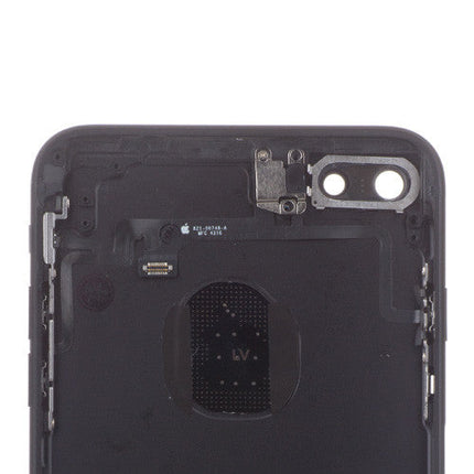 OEM Custom Back Housing + Power Button Flex for iPhone 7 Plus Black