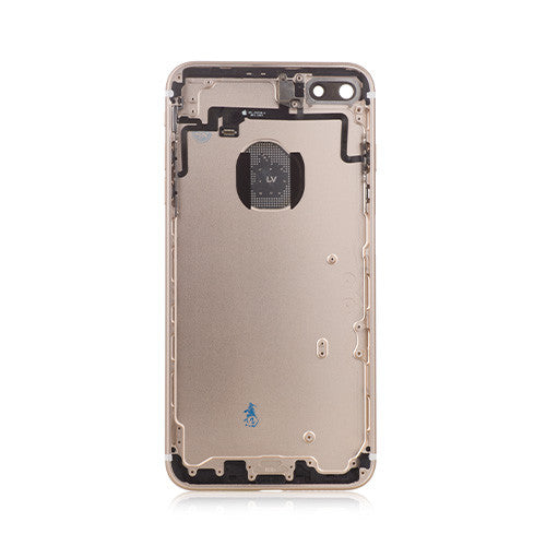 OEM Custom Back Housing + Power Button Flex for iPhone 7 Plus Gold