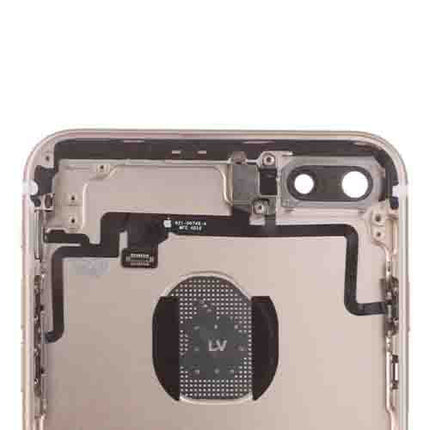 OEM Custom Back Housing + Power Button Flex for iPhone 7 Plus Gold