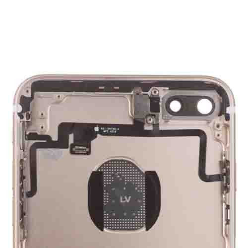 OEM Custom Back Housing + Power Button Flex for iPhone 7 Plus Gold