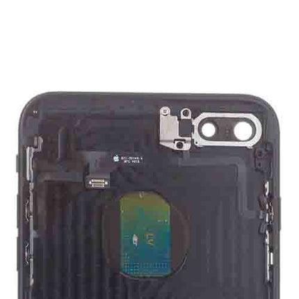 OEM Custom Back Housing + Power Button Flex for iPhone 7 Plus Jet Black