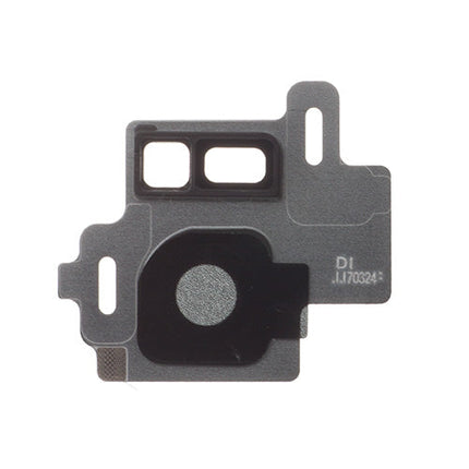 OEM Camera Lens + Flashlight Bracket for Samsung Galaxy S8 Arctic Silver