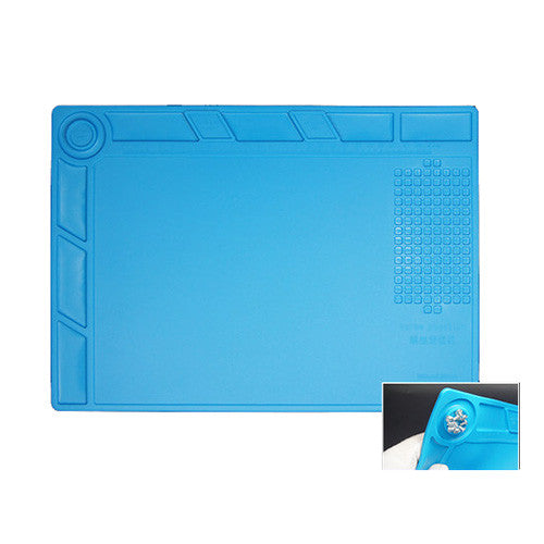 Miniature Magnetic Maintenance Mat Blue