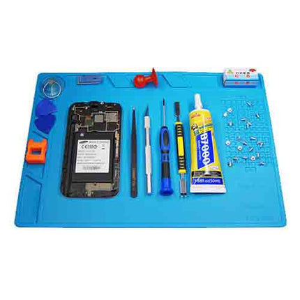 Miniature Magnetic Maintenance Mat Blue
