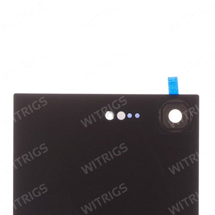 OEM Battery Cover + Camera Lens for Sony Xperia XZ Premium Luminous Chrome